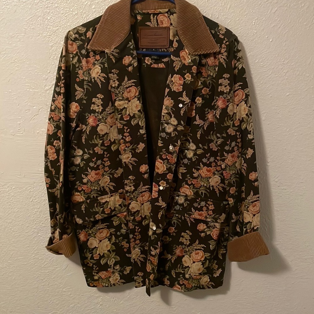 COPY - Lauren Ralph Lauren utility floral jacket